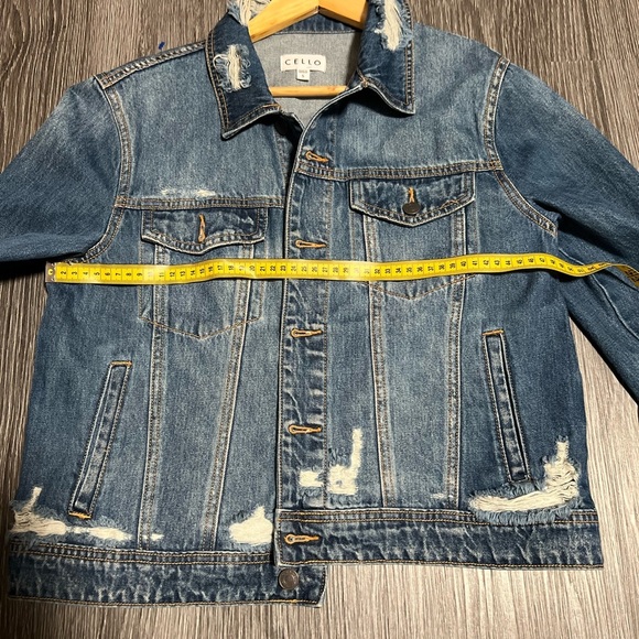 Cello  Blue Denim Jacket - Picture 9 of 11